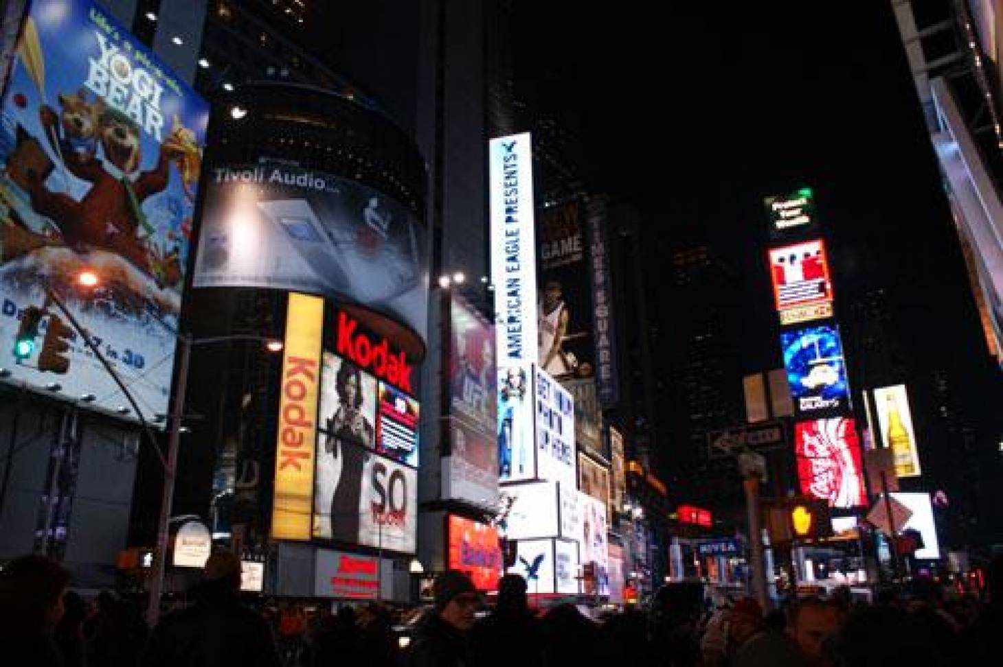 Mon Nouvel an sur Times Square