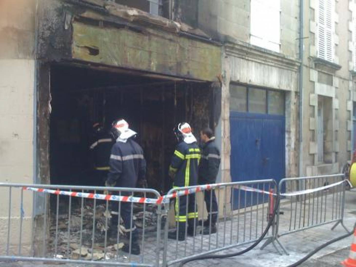 Boulangerie incendiée: <br>Un acte volontaire