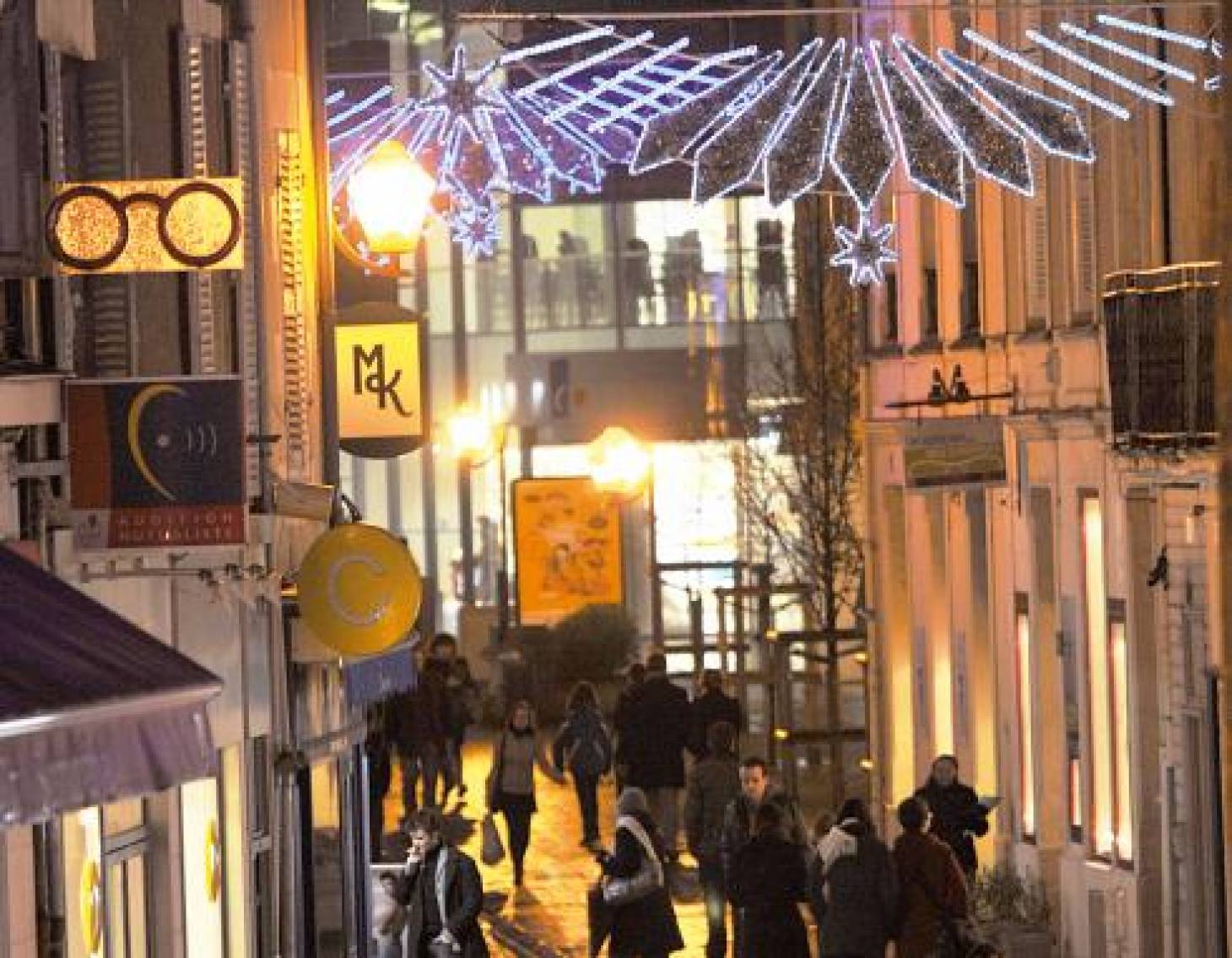 Le centre-ville <br>entre ombre et lumière