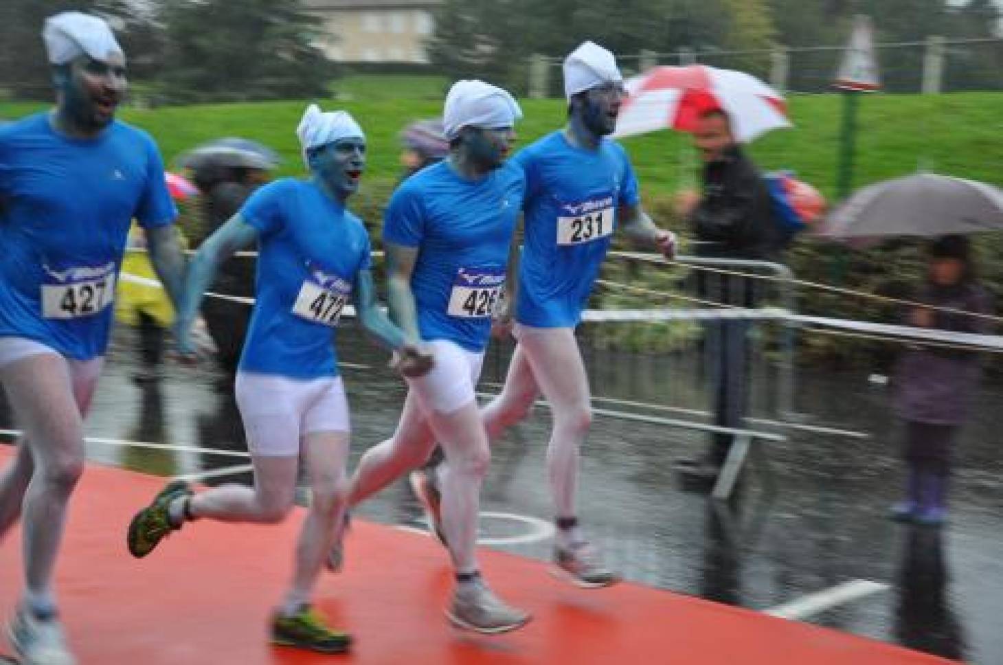 Vouneuil prend l'eau, <br>pas les foulées