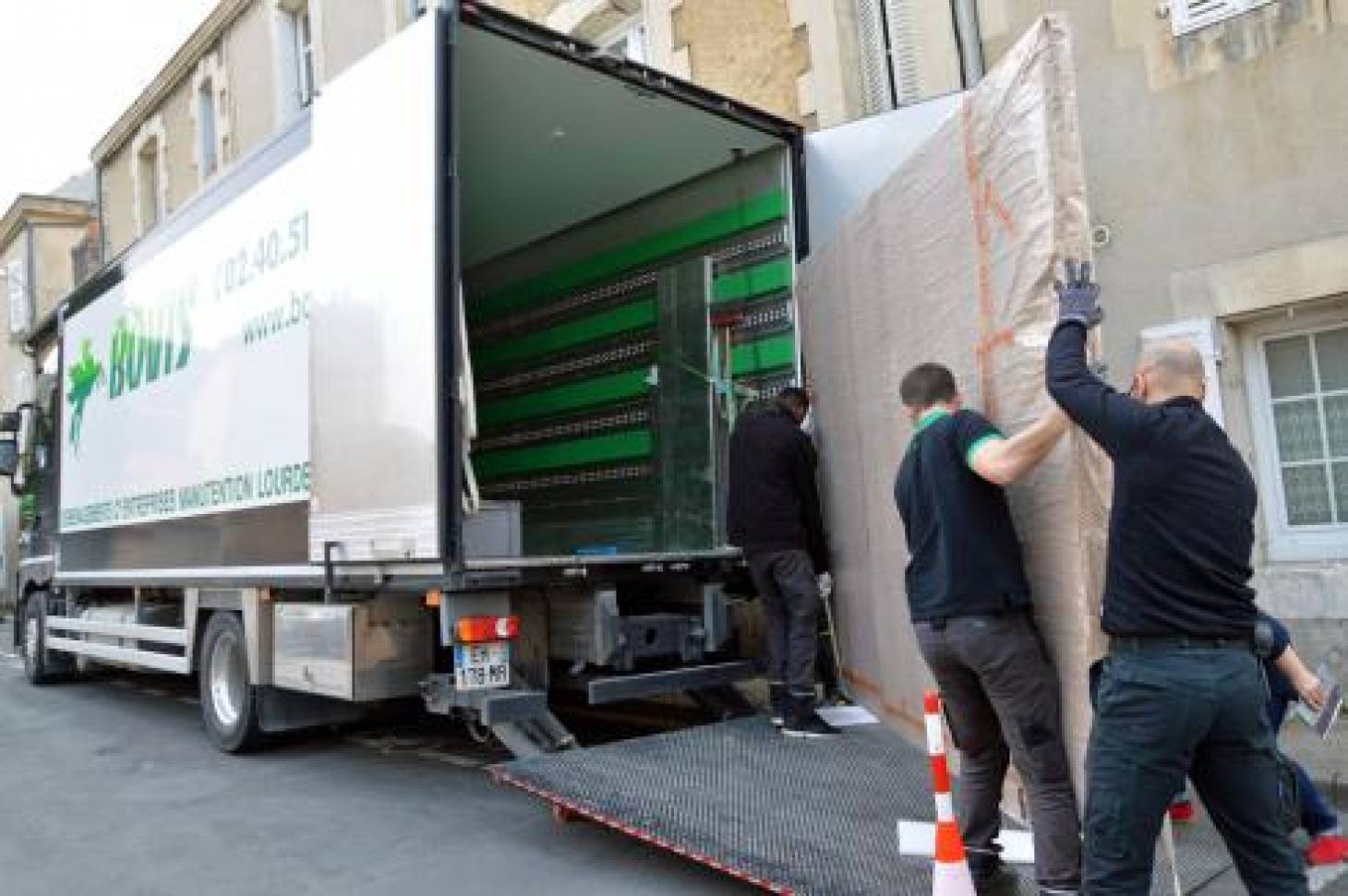 Transfert d’œuvres sous haute sécurité