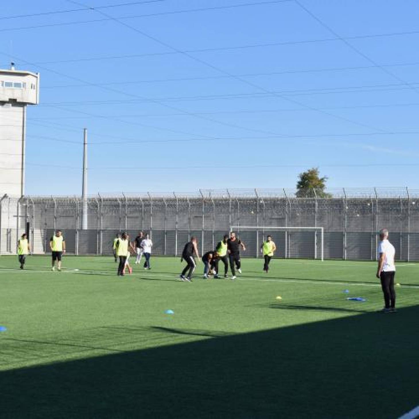 Fête du sport au centre pénitentiaire de Poitiers-Vivonne