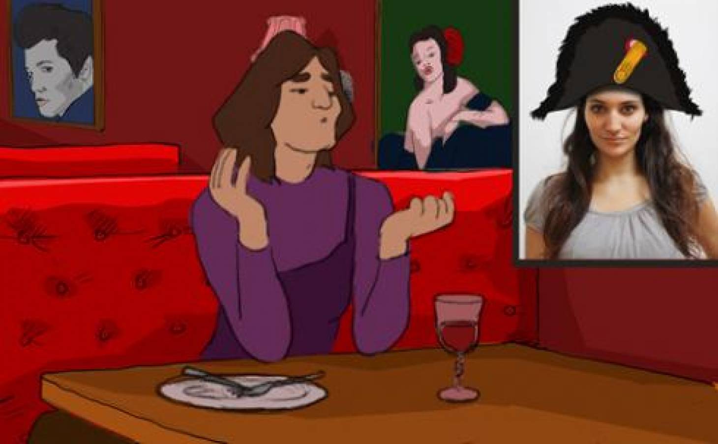 Pauline, les seins, les collants et les transsexuels