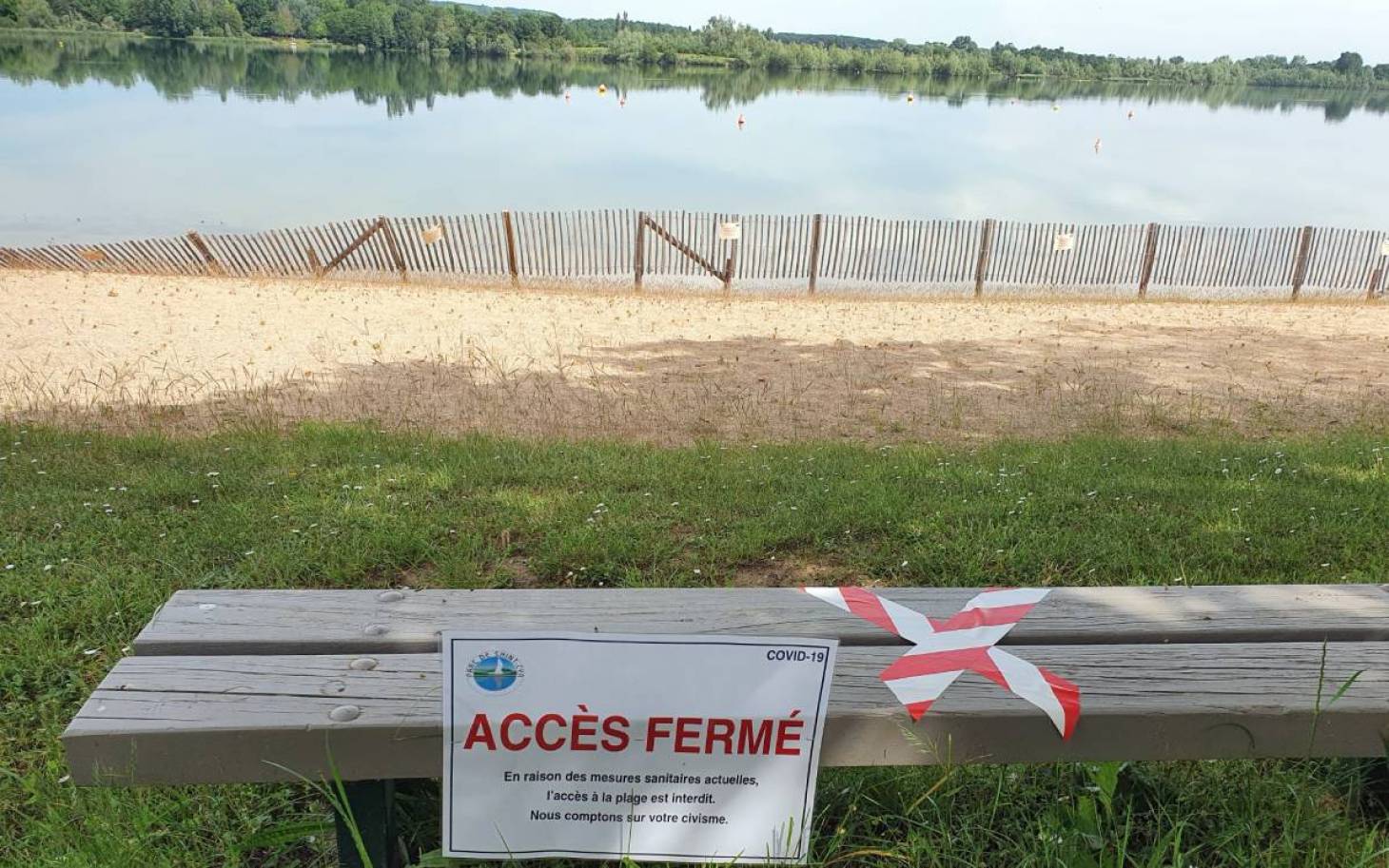 Le lac de Saint-Cyr a rouvert ce matin