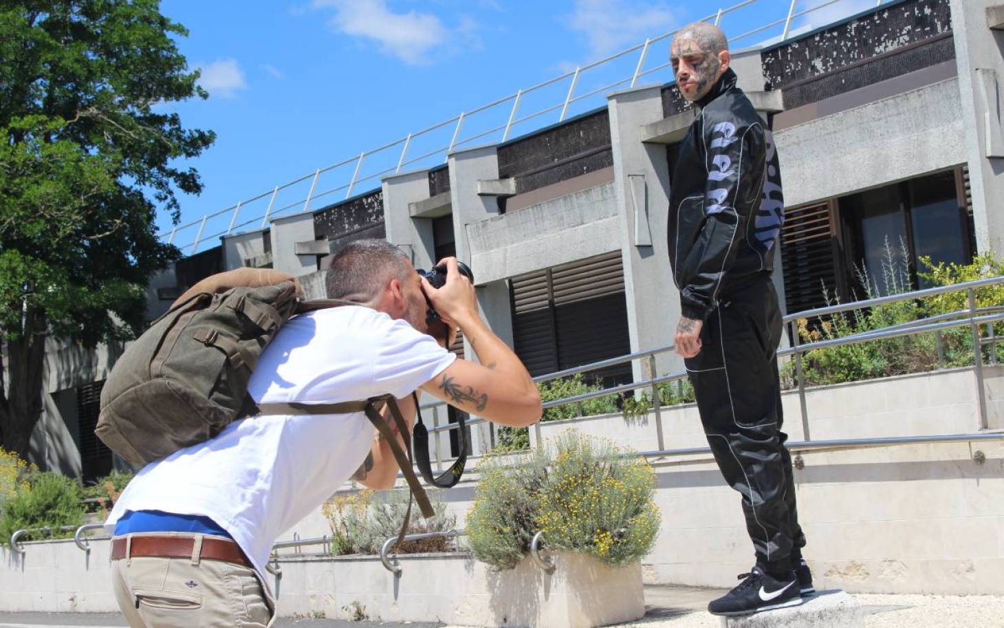 La marque Biffin en shooting photo à Poitiers