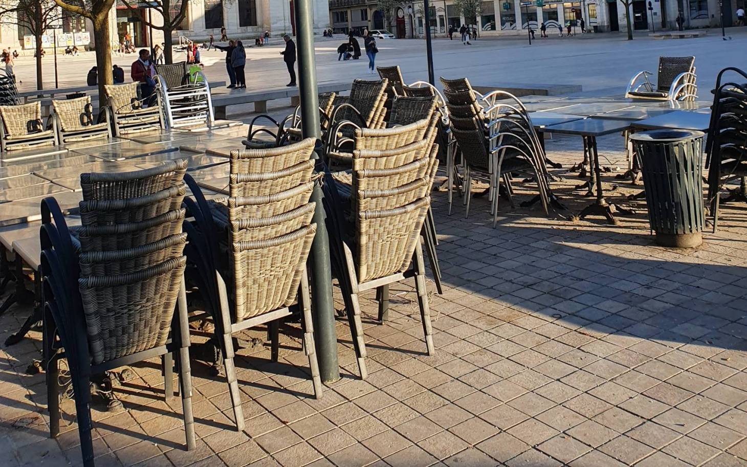 Les terrasses gagnent du terrain