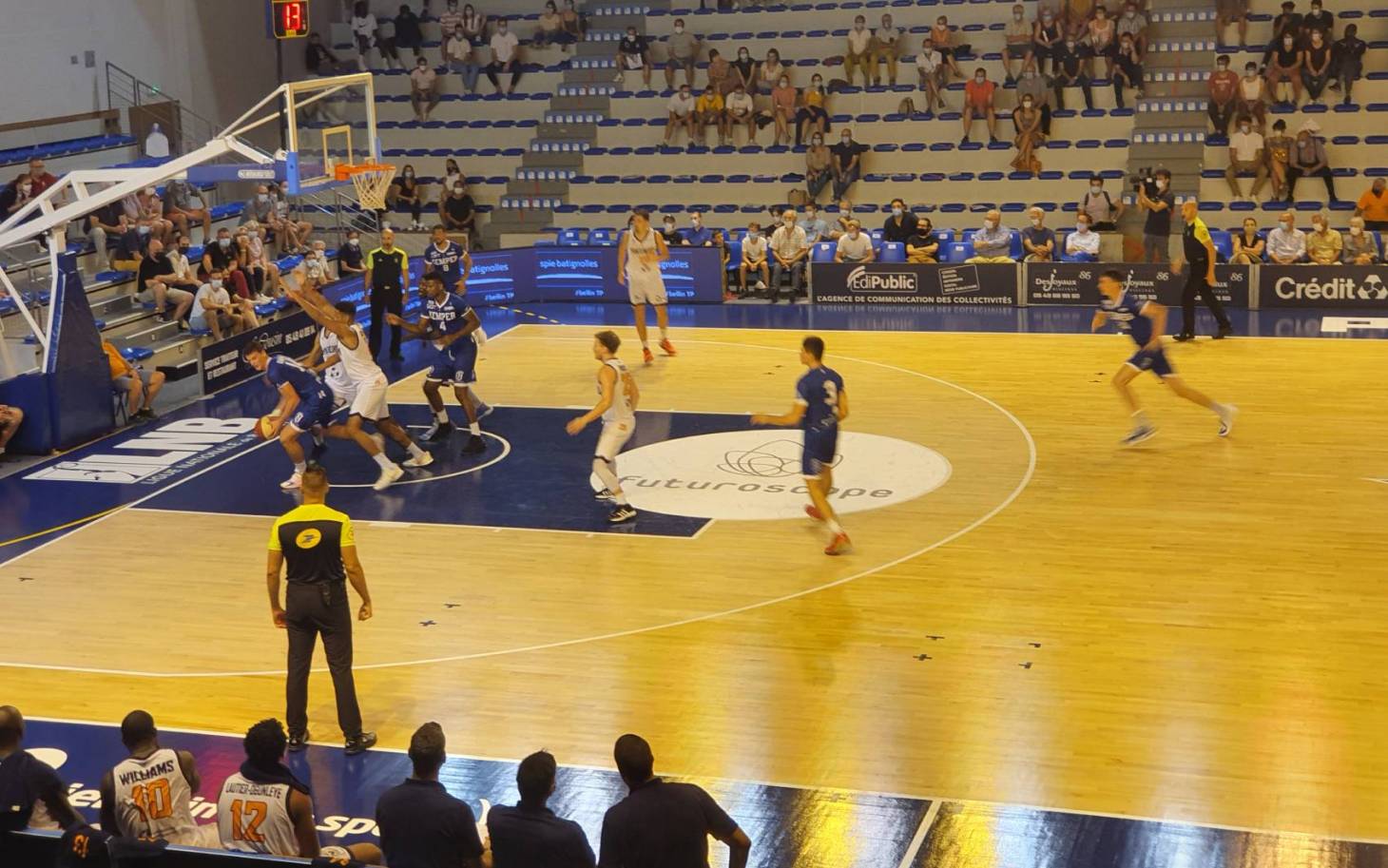 Basket/Leaders cup Pro B - Le PB86 chute d'entrée face à Quimper (68-85)