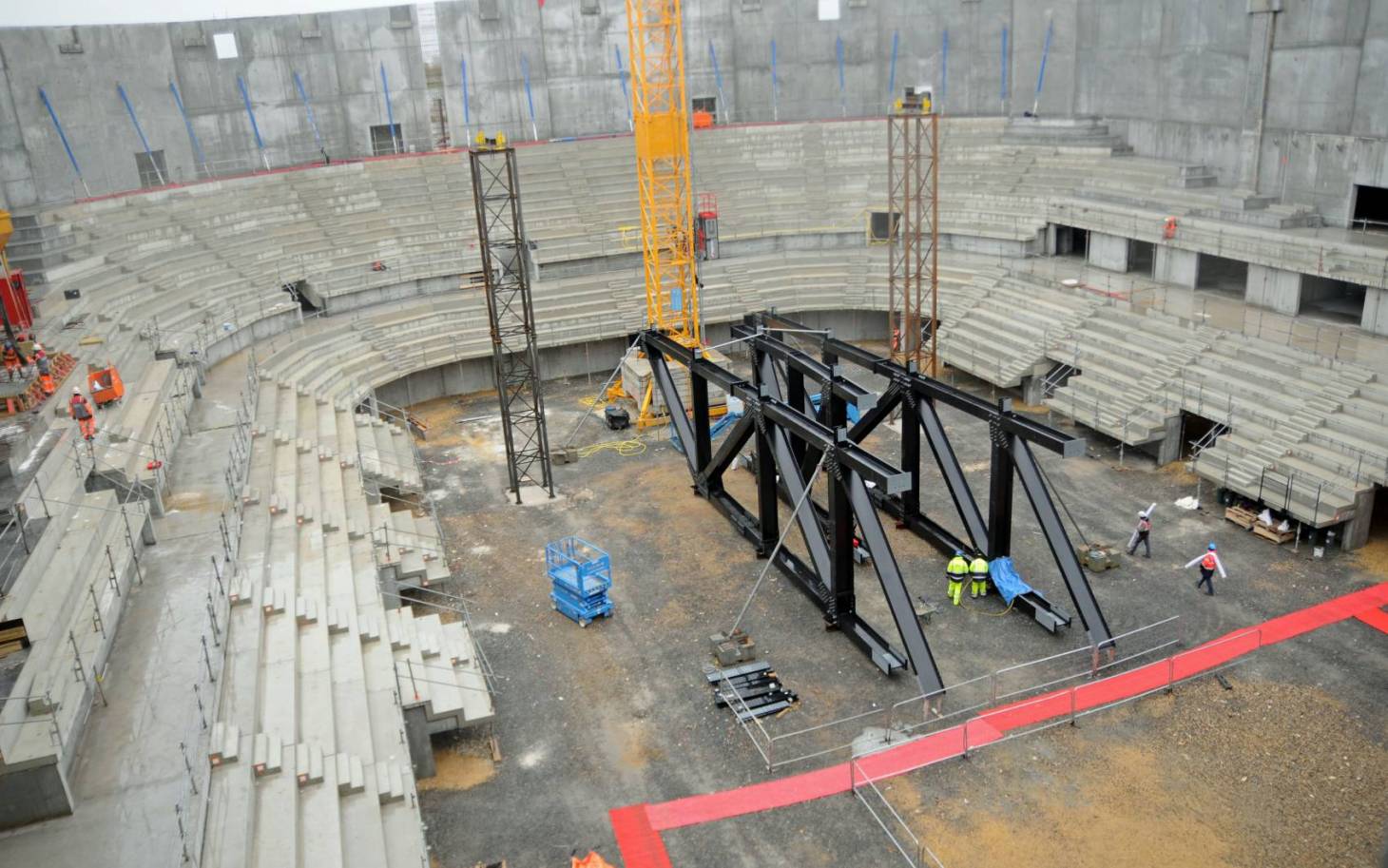 L'Arena toujours programmée pour mai 2022