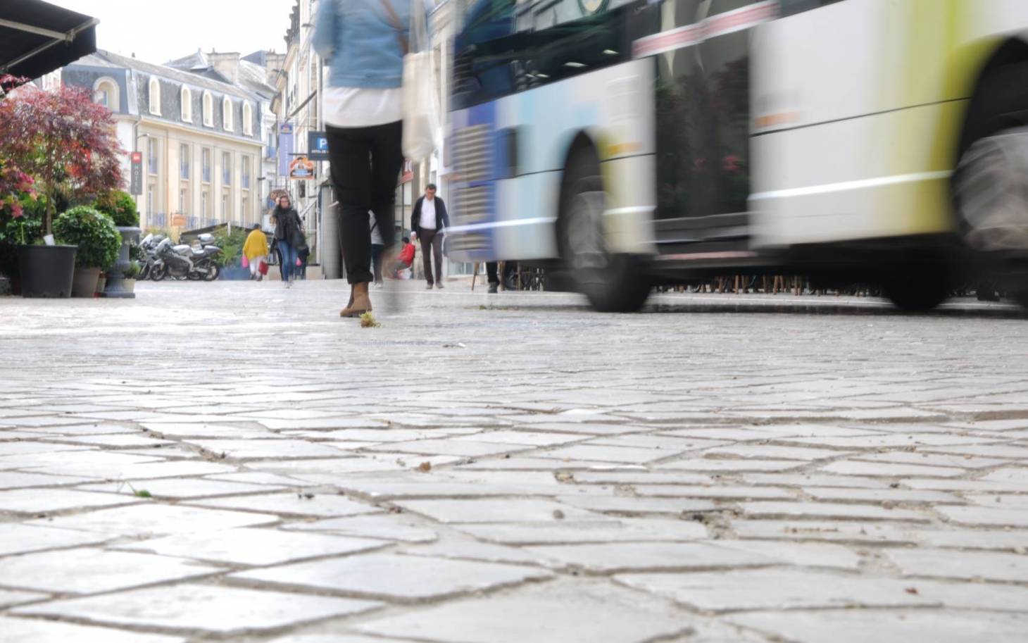 Poitiers : les pavés des rues Carnot et Magenta remplacés