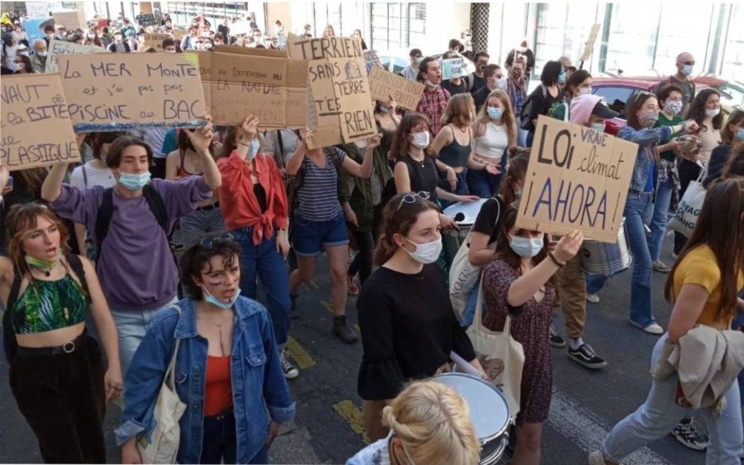 Poitiers - 600 manifestants à la marche pour le climat