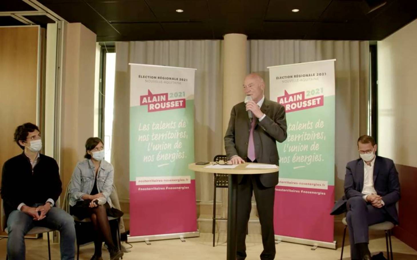 Alain Rousset entre en campagne