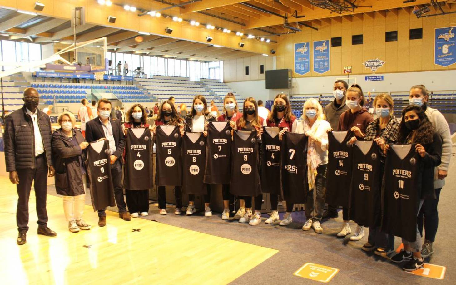 A Poitiers, le basket féminin en voie de développement