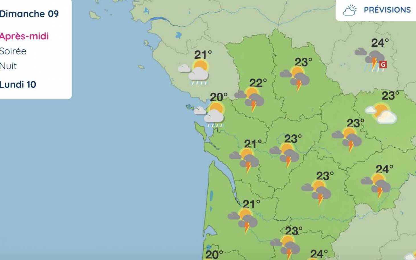 Météo - La Vienne placée en vigilance orange aux orages