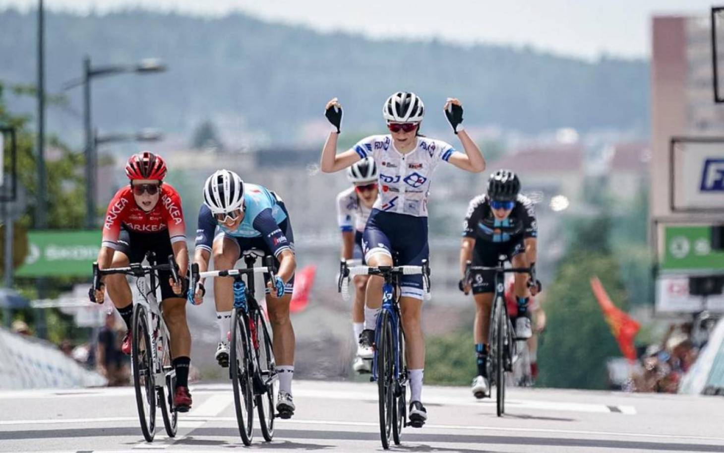Cyclisme - Evita Muzic, nouvelle championne de France de cyclisme sur route