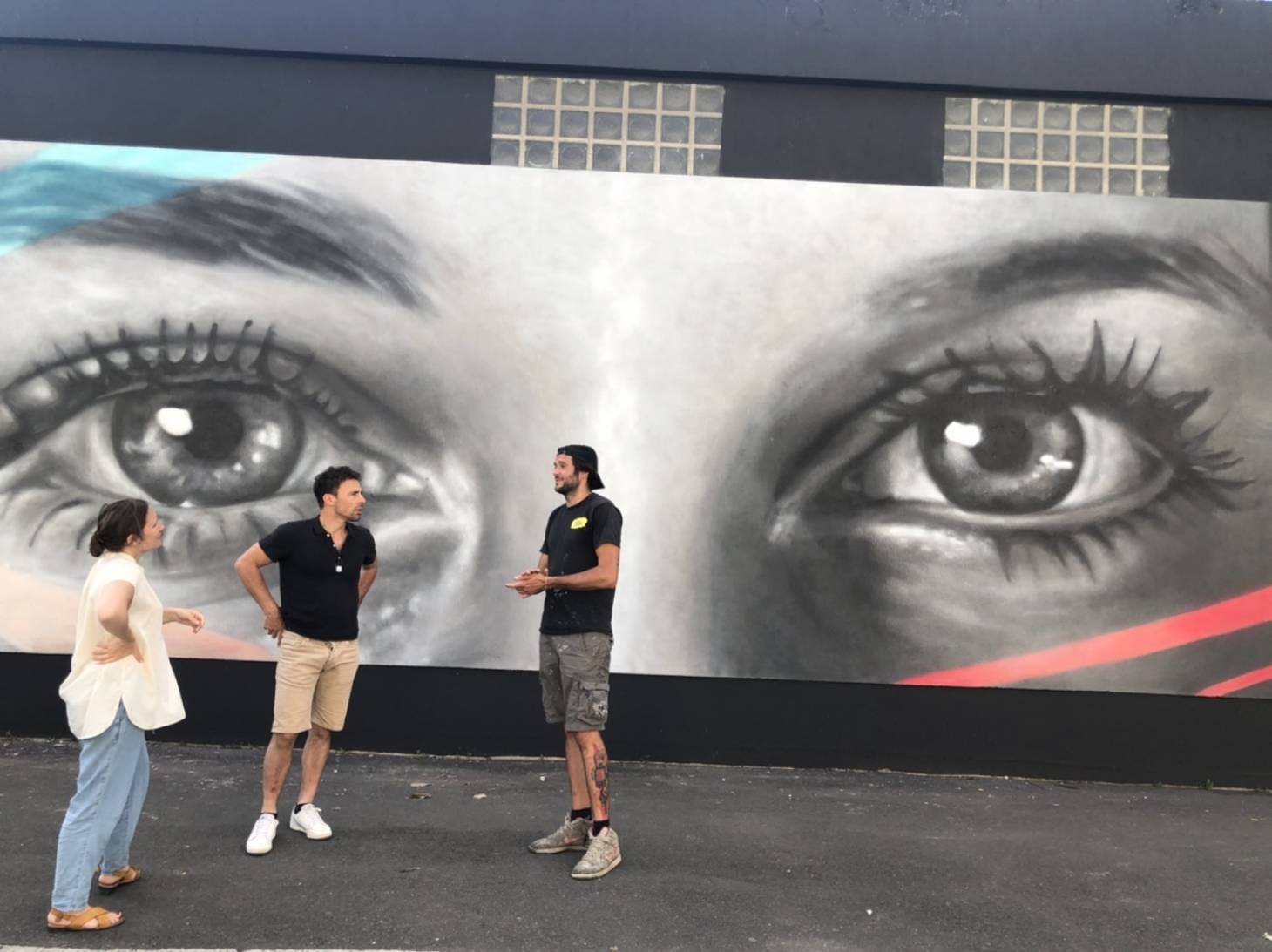 Poitiers - Une fresque pour Tiphaine Véron, trois ans après sa disparition