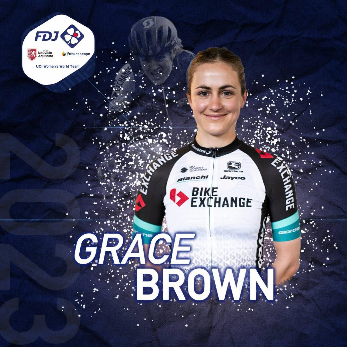 Cyclisme féminin - L'Australienne Grace Brown vient renforcer l'équipe FDJ-Nouvelle-Aquitaine-Futuroscope