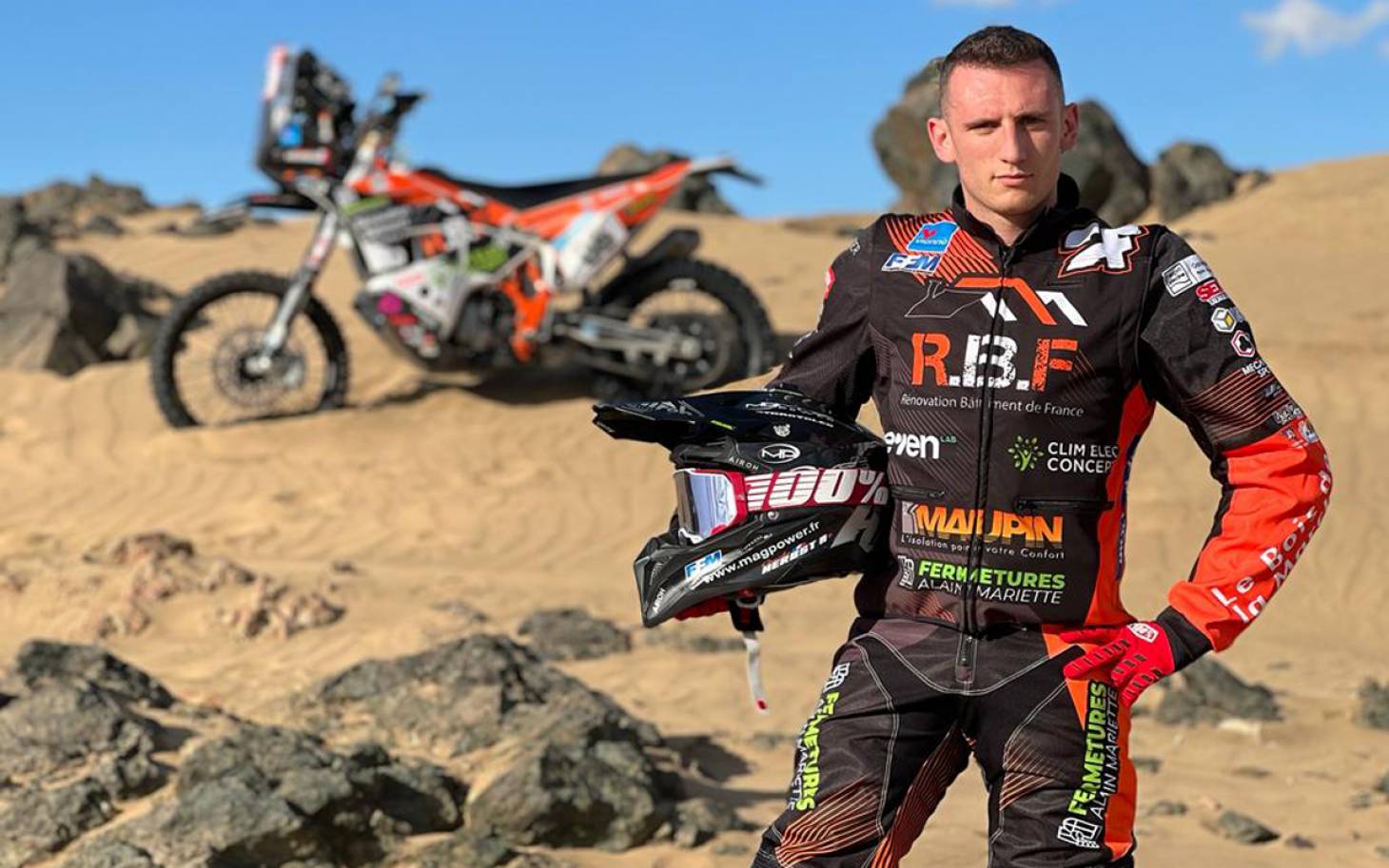 Dakar - Le Poitevin Charlie Herbst est "prêt à attaquer"