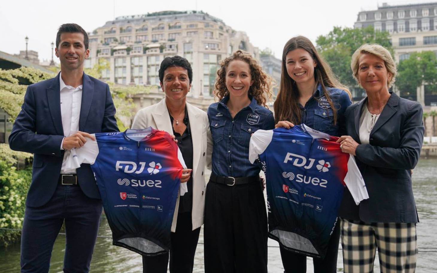 Cyclisme - La FDJ Nouvelle-Aquitaine Futuroscope se renomme FDJ-Suez-Futuroscope