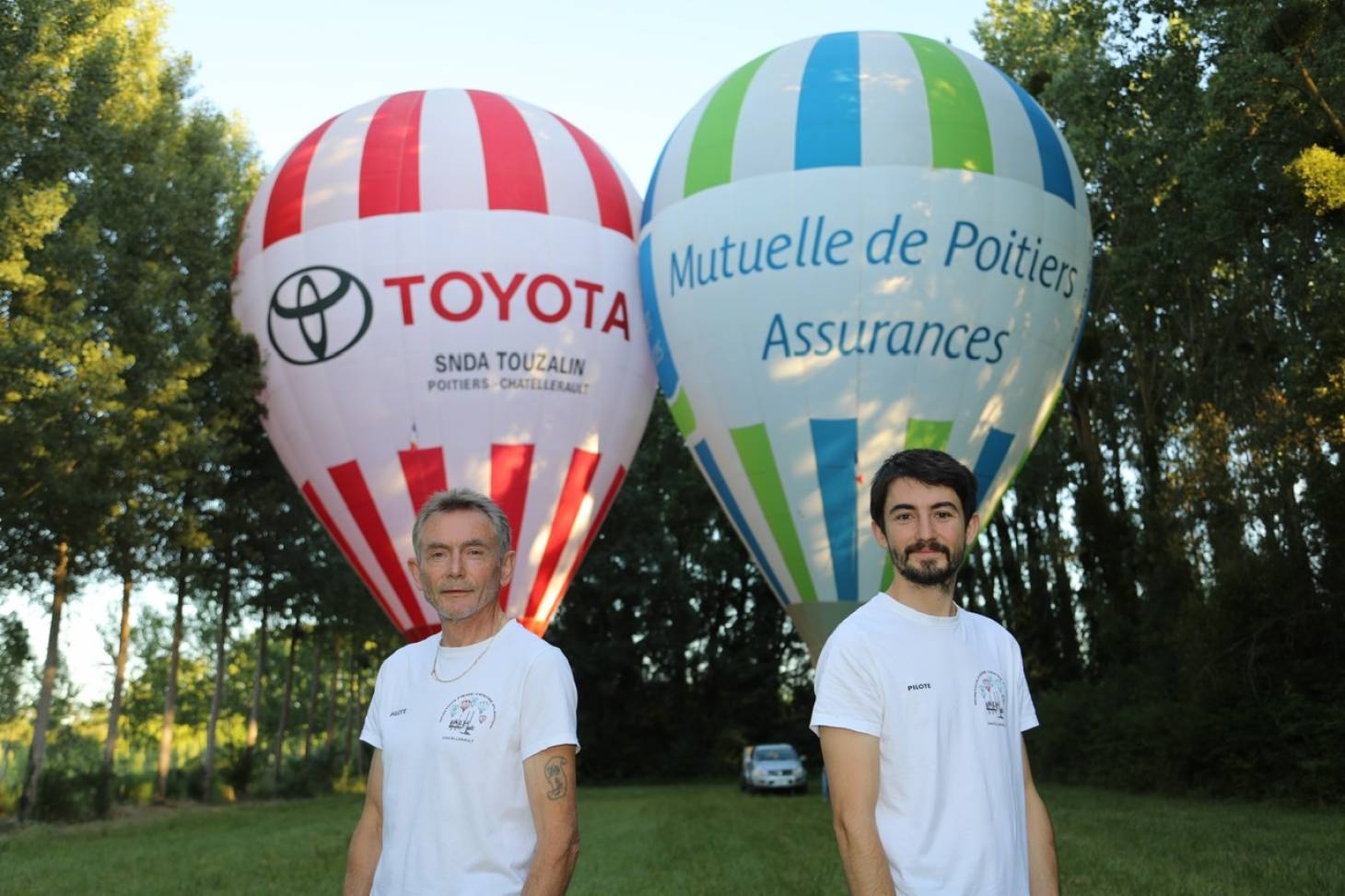 Des montgolfières de la Vienne à l'honneur ce week-end à Mainfonds