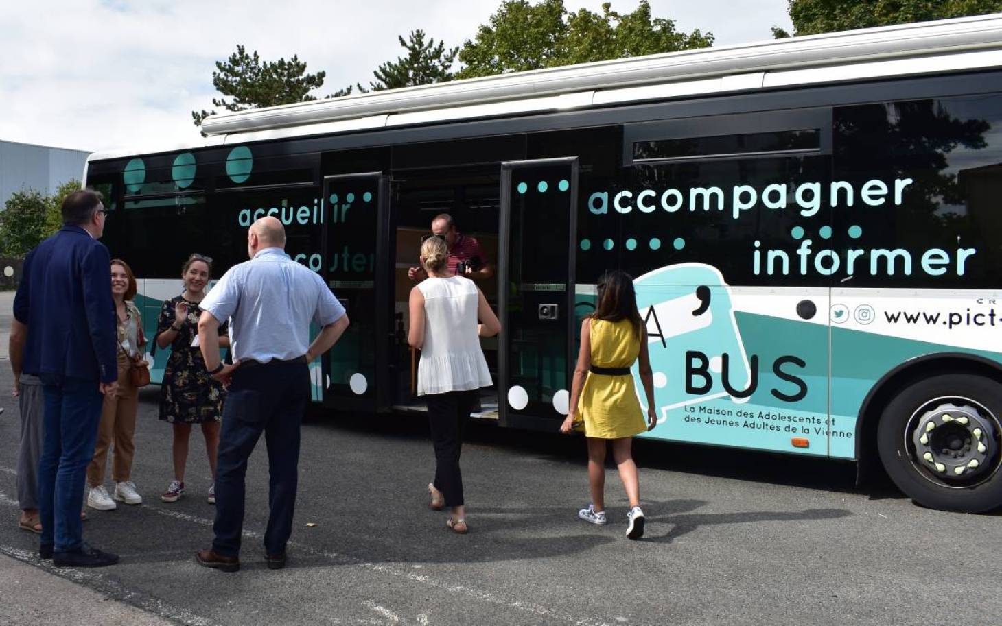 Le Picta’Bus prêt à aller à la rencontre des ados