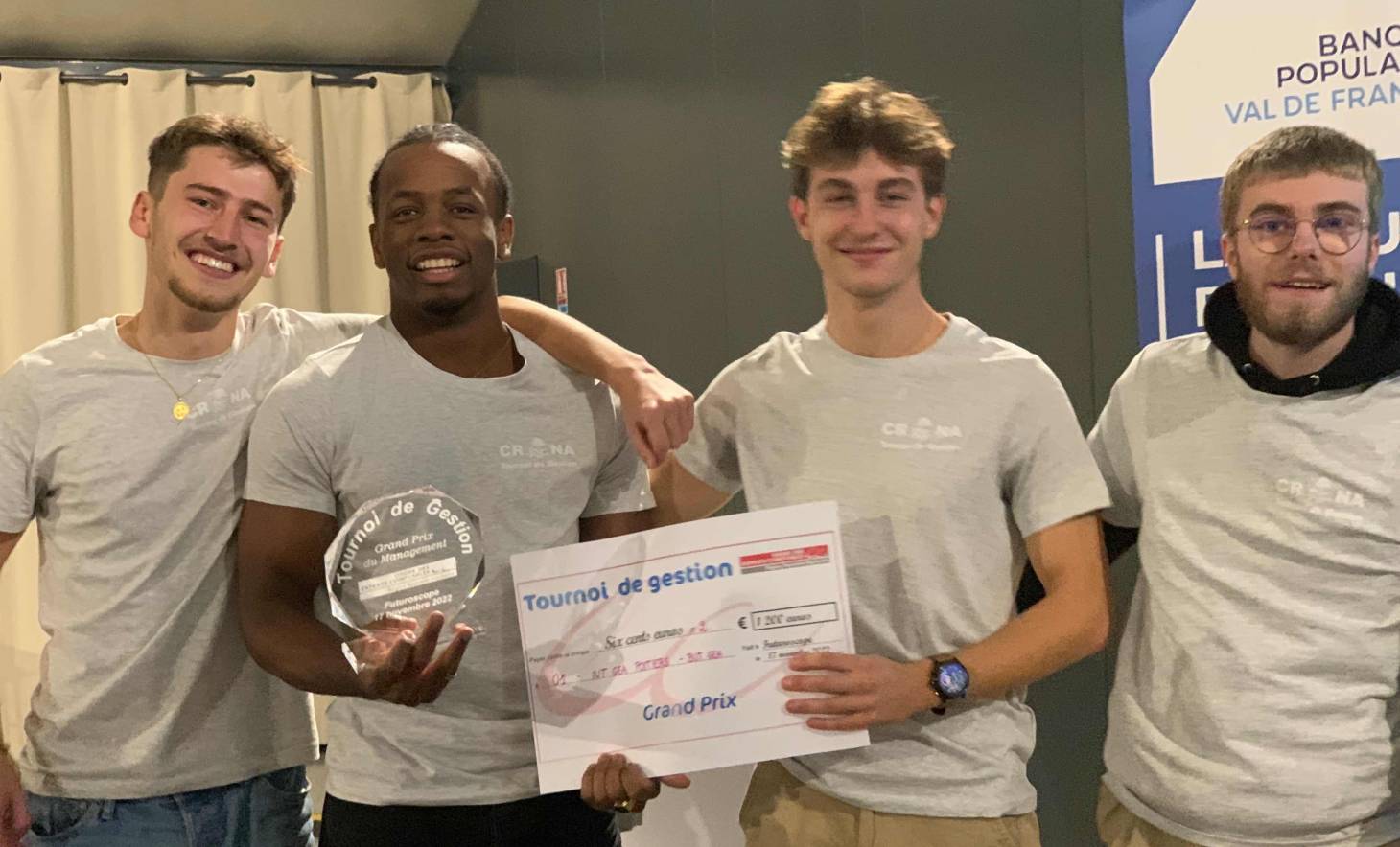 Tournoi de gestion : les étudiants poitevins trustent le podium