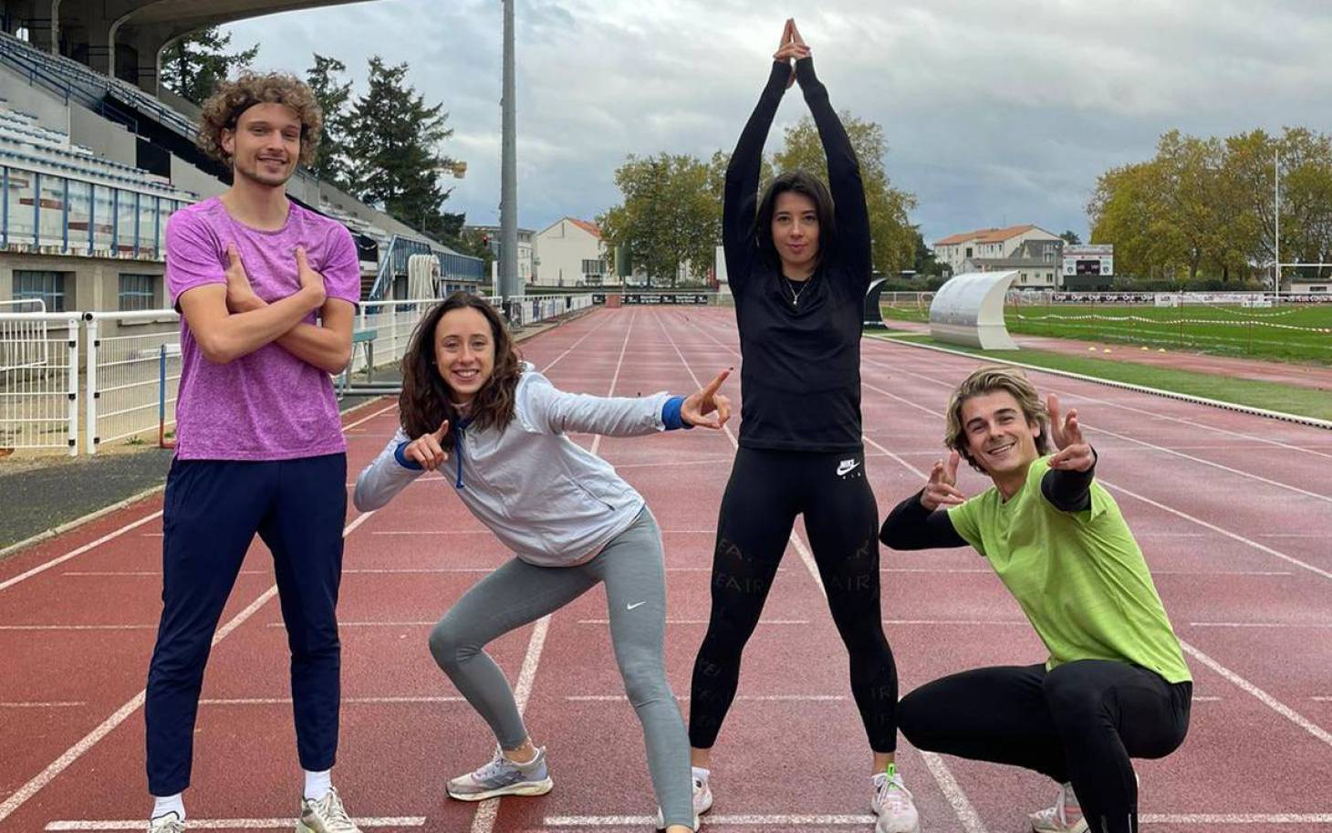 Des étudiants poitevins défient le sport universitaire US