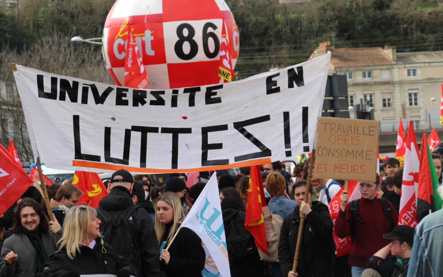 Dans la Vienne, mobilisation soutenue contre la réforme des retraites