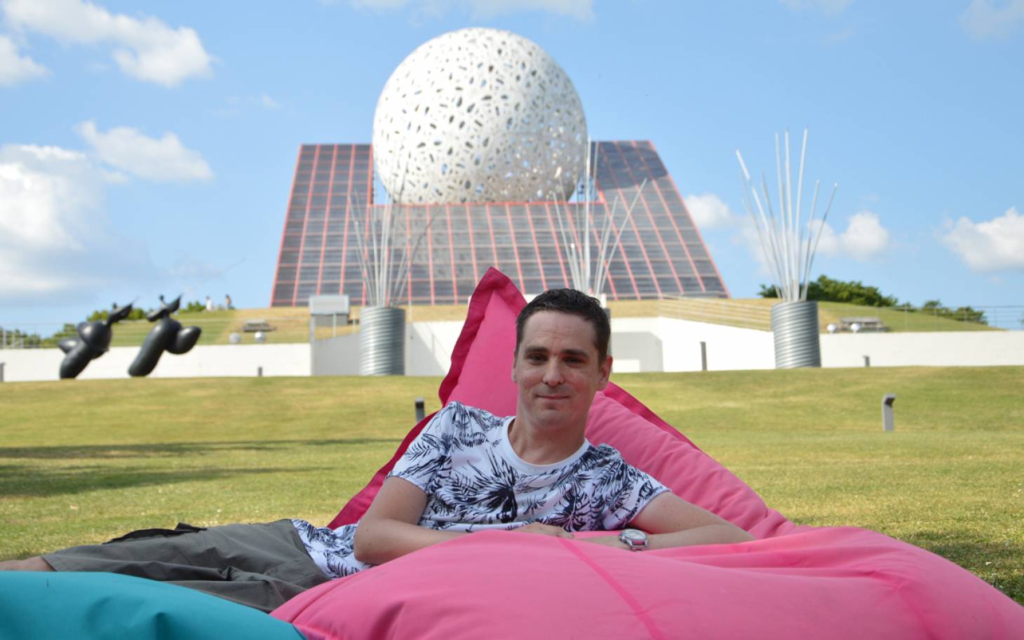 Le Futuroscope est son jardin