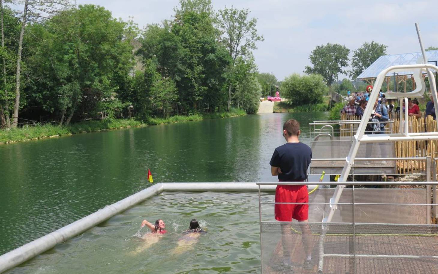 La baignade de Tison est ouverte