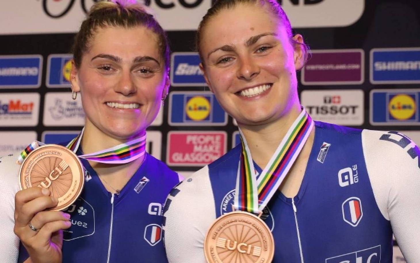Cyclisme –  Clara Copponi décroche le bronze de la madison aux Mondiaux de Glasgow