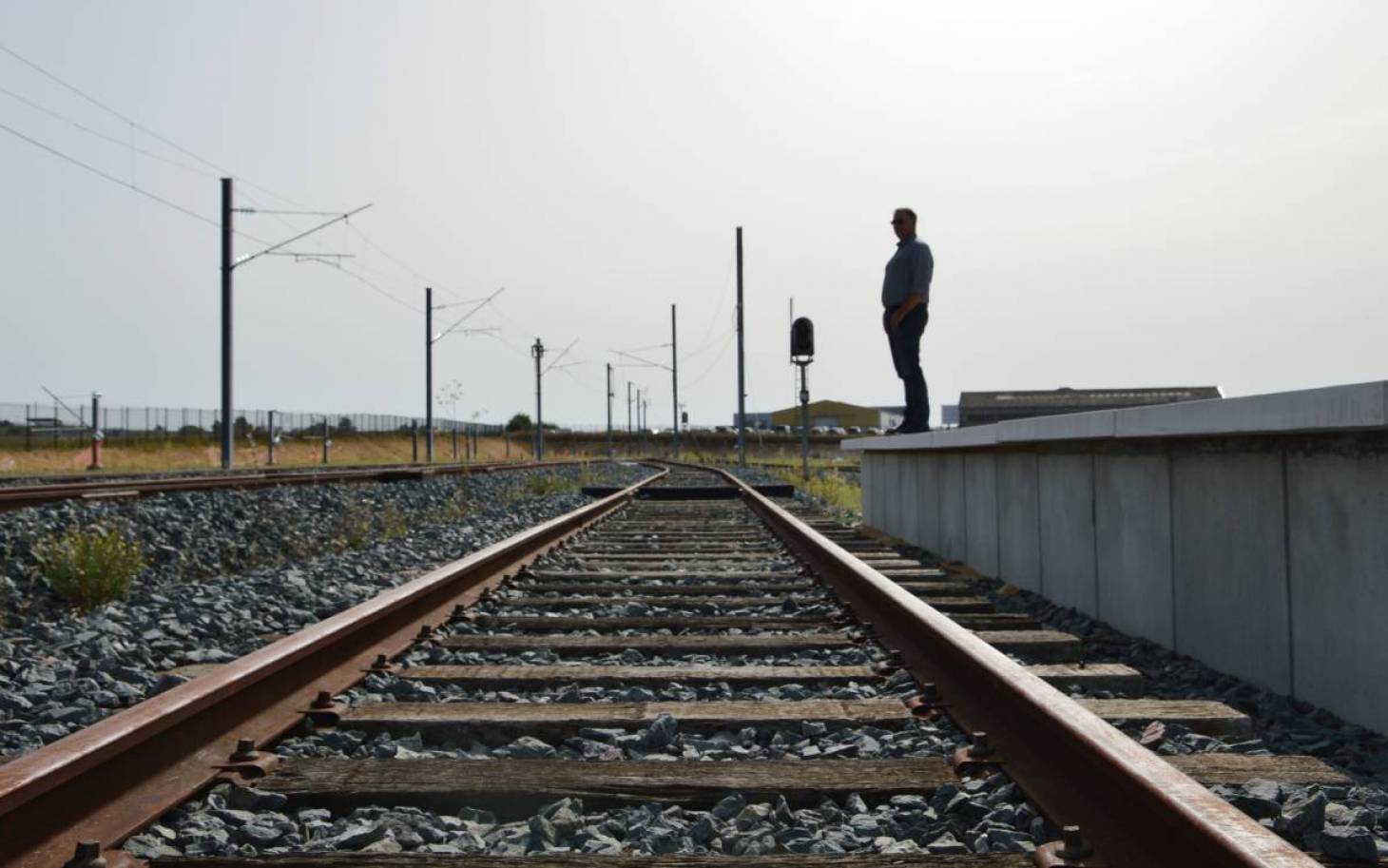 Une plateforme ferroviaire unique