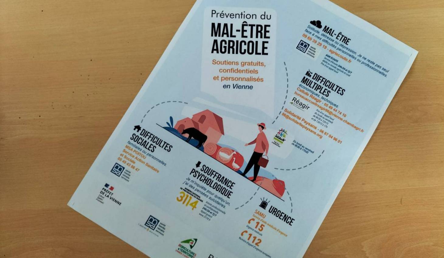 Un nouveau plan de lutte contre le mal-être agricole dans la Vienne