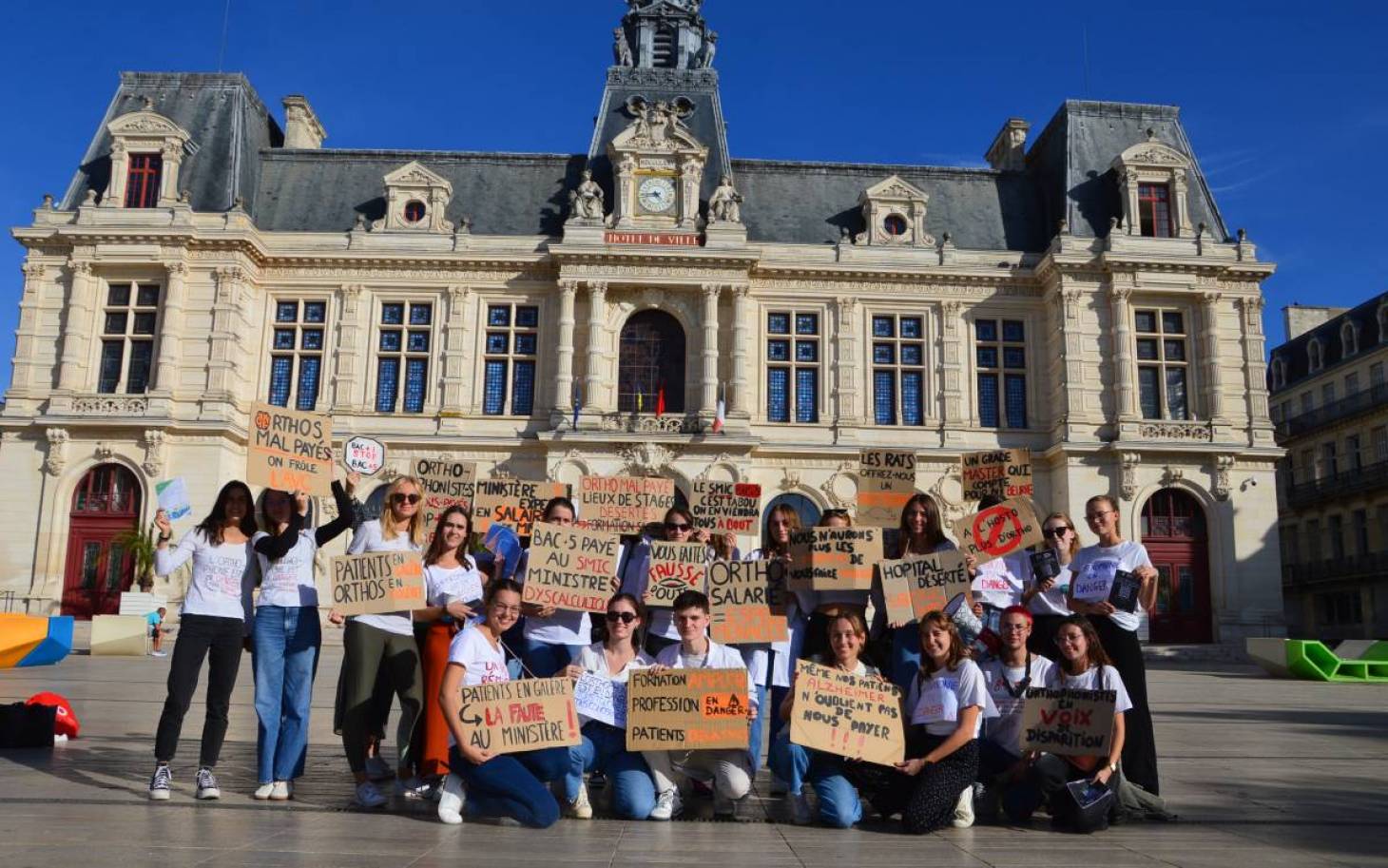 Orthophonie : étudiants et professionnels manifestent