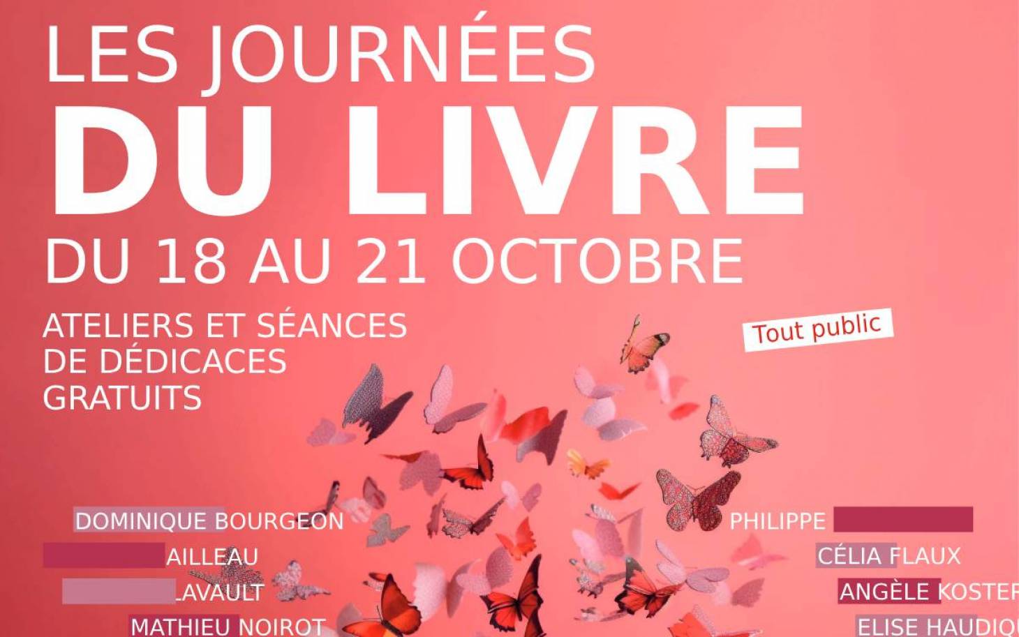 Poitiers - Beaulieu accueille les Journées du livre de mercredi à samedi