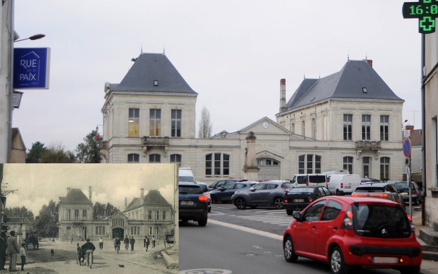 Avant-après : il fallait reconnaître Lencloître