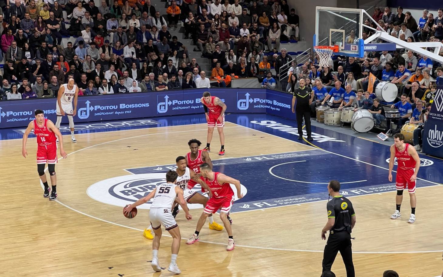 Basket/Pro B - Le PB86 écrase Saint-Chamond (108-77)