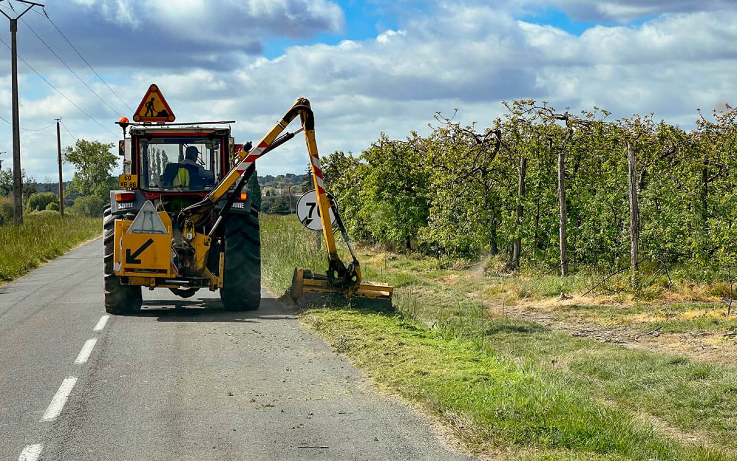 Fauchage raisonné,  biodiversité préservée