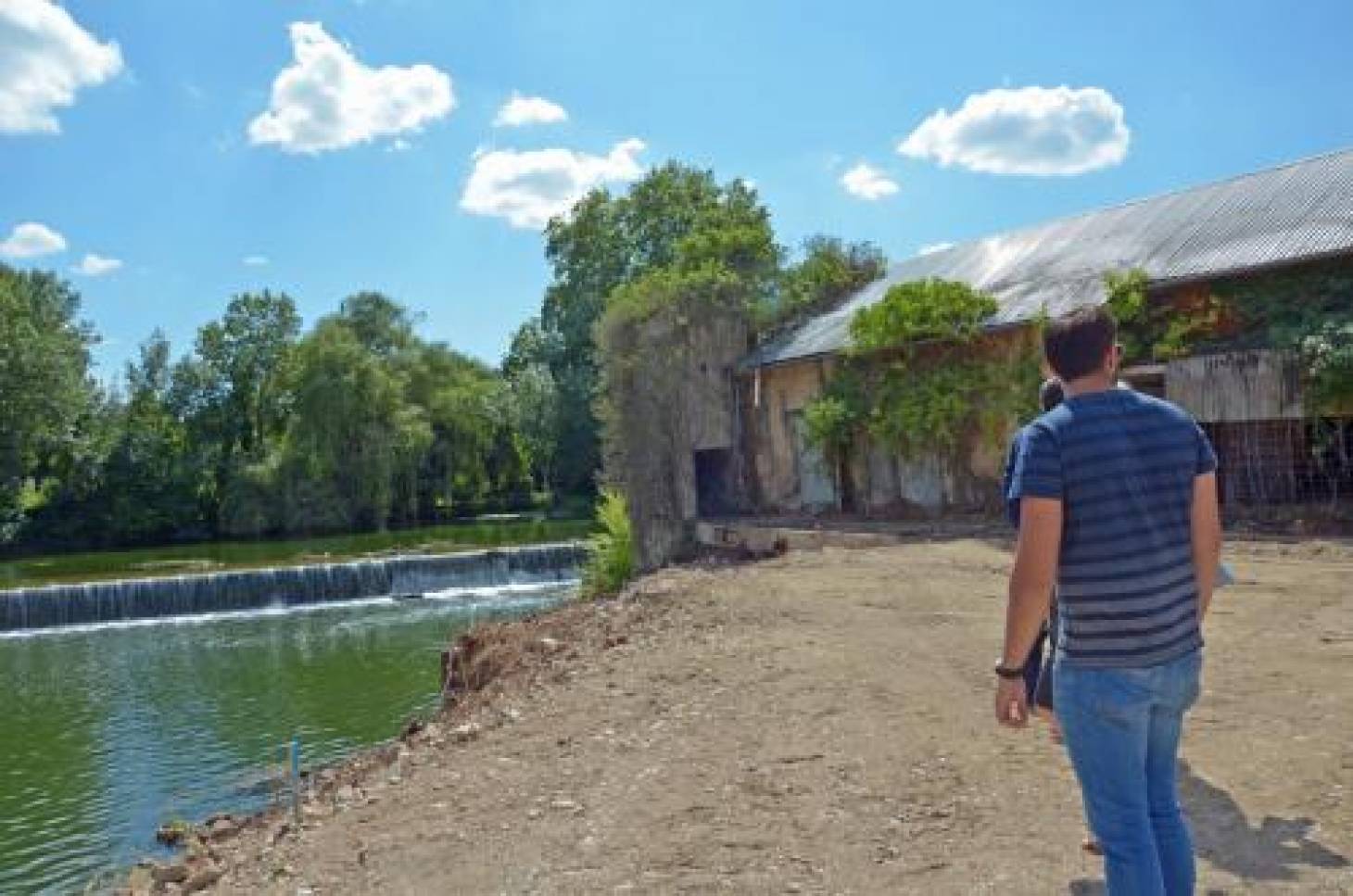 La passerelle de l'Îlot Tison exceptionnelle à plus d'un titre