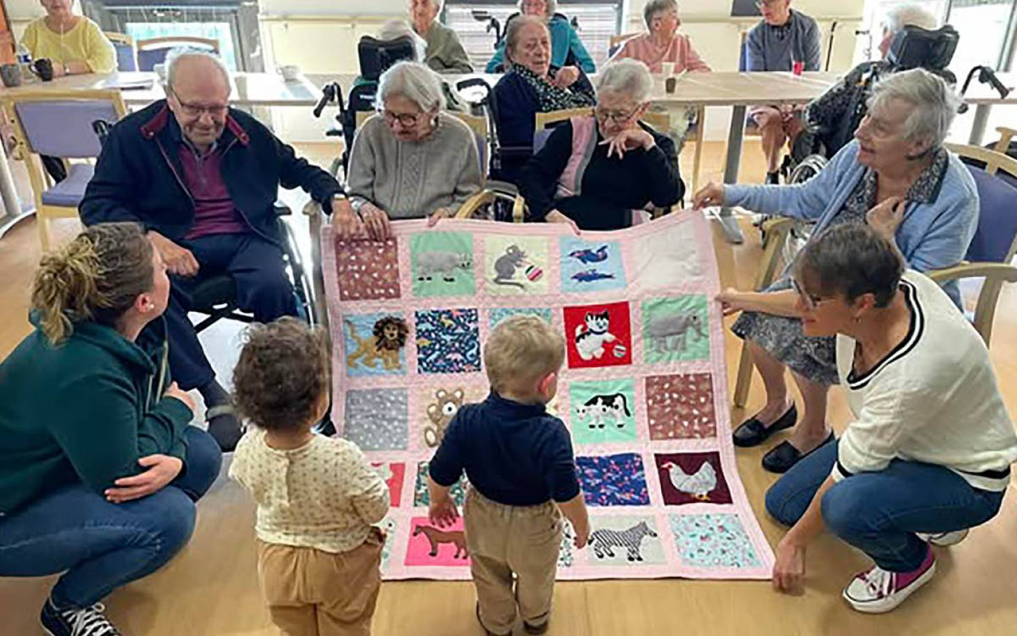 La Maison d'Anna, une crèche en Ehpad