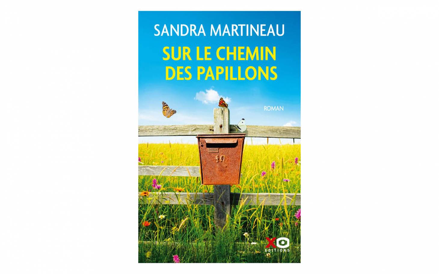 Sur le chemin  des papillons  de Sandra Martineau