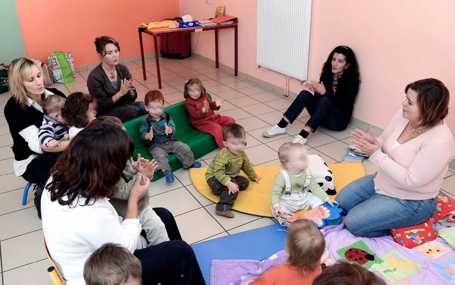 Sur le terrain de  la petite enfance