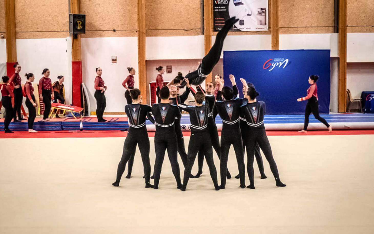 L’Arena,  temple de la TeamGym