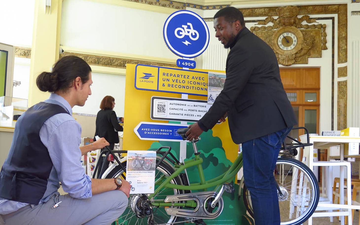 La Poste recycle ses vélos
