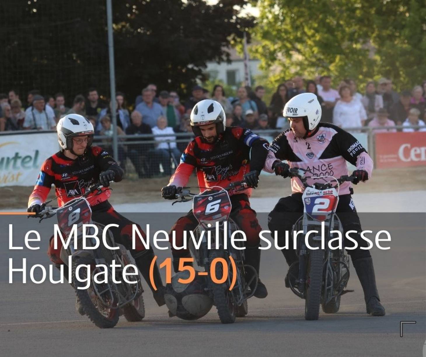 Motoball/Elite 1 - Le MBC Neuville surclasse Houlgate (15-0)