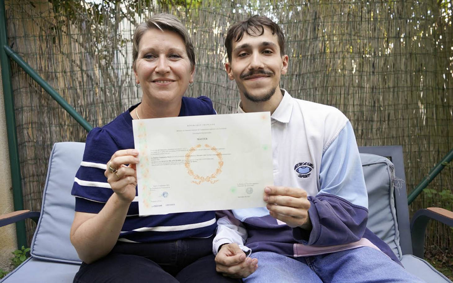 Quentin-Sybille, un diplôme en partage