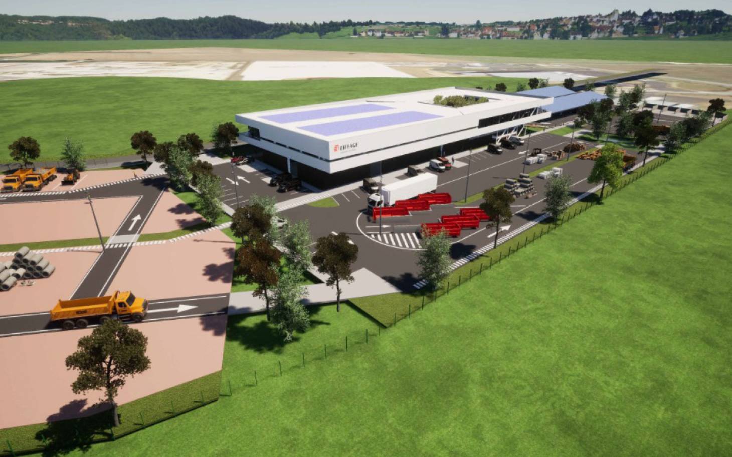 Eiffage s’enracine  à Migné-Auxances