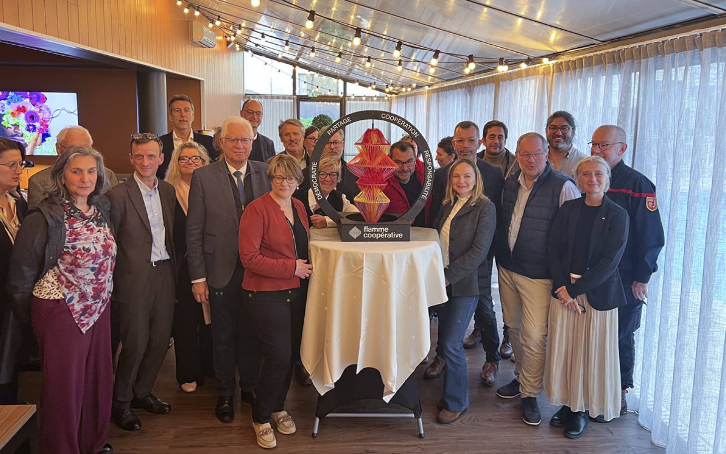 La coopérative qui avance groupée