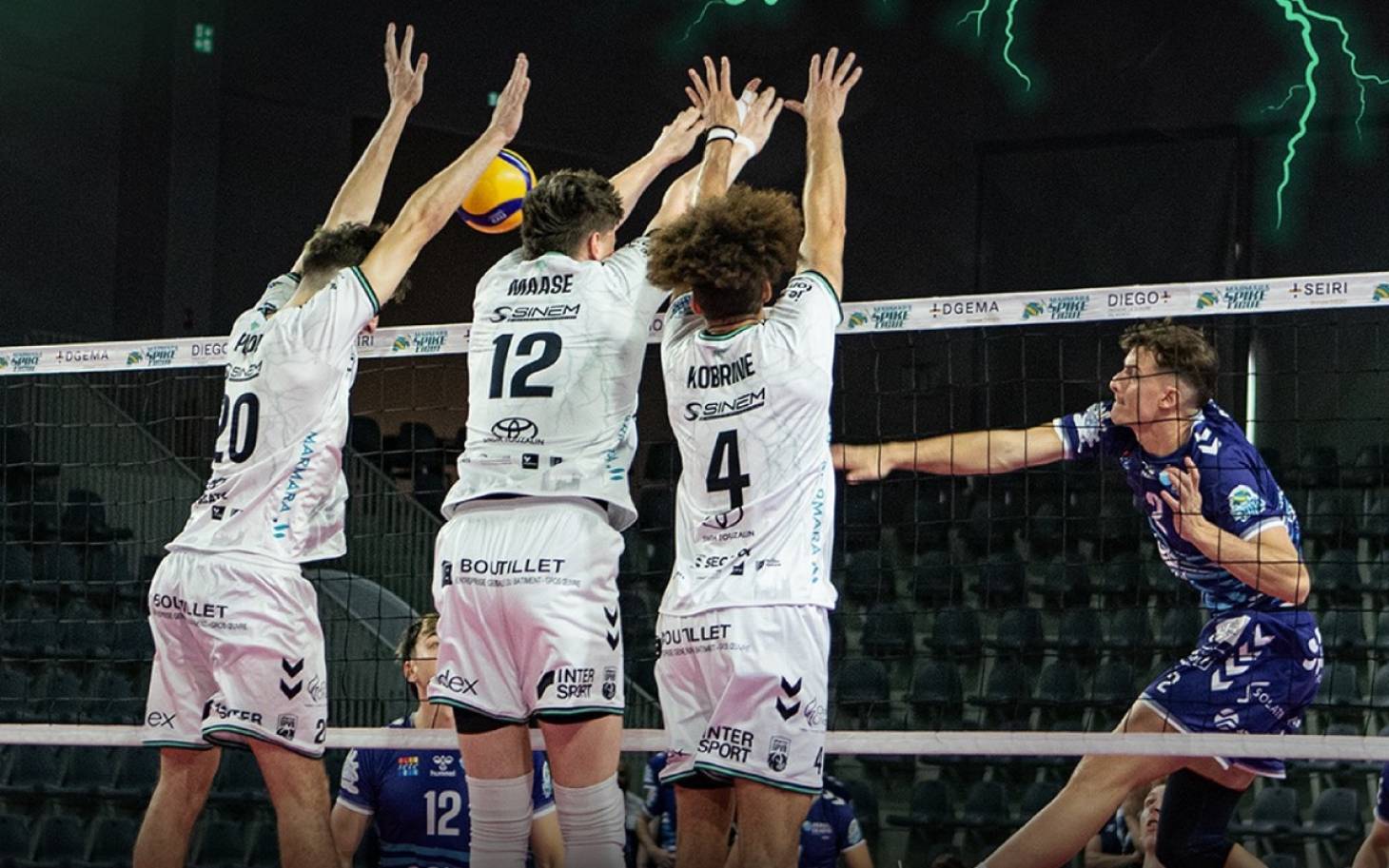 Volley/MSL - Poitiers enchaîne contre Sète (0-3)
