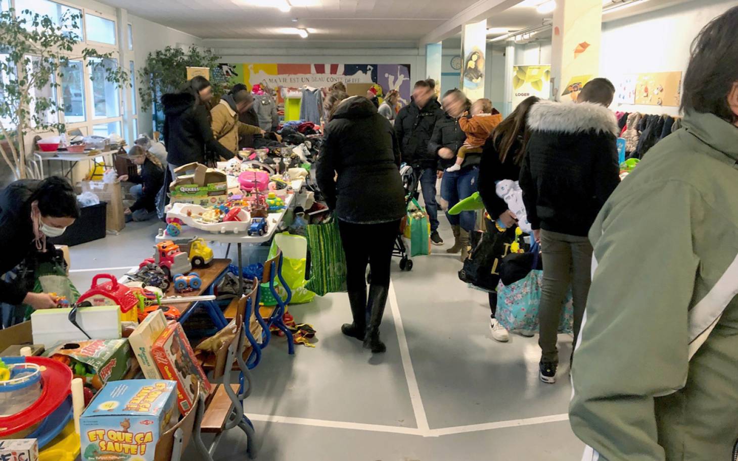 Une Gratiferia créatrice de liens