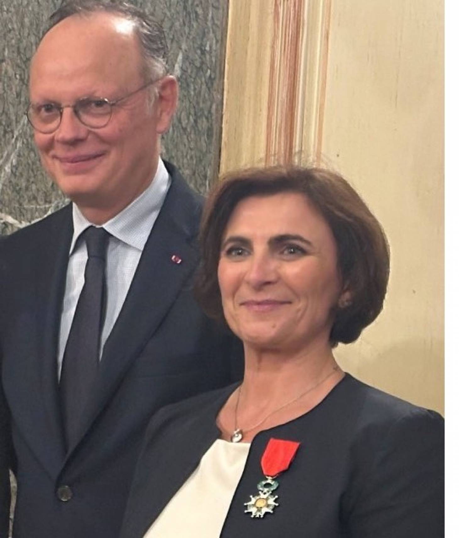 Delphine Sabatey décorée  de la Légion d’Honneur